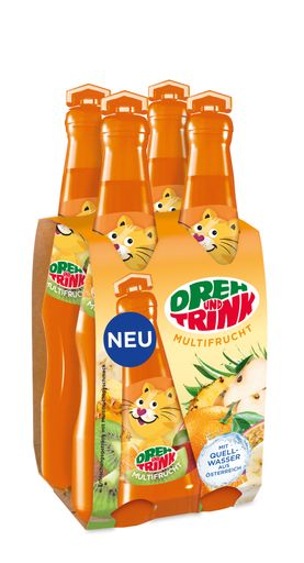 Vorschau Bild von Dreh und Trink Multifrucht 4er Pack (4x200ml)