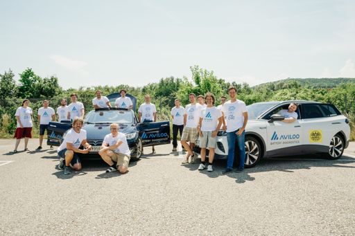  Das Bild zeigt das AVILOO TEAM in Wiener Neudorf