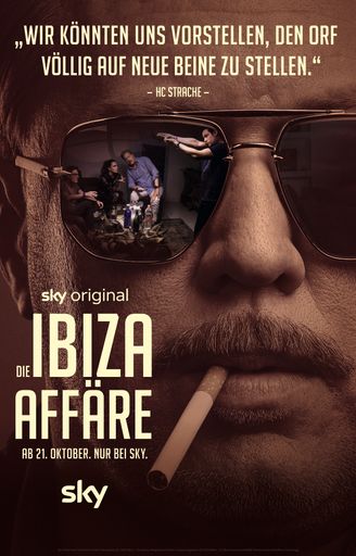 Sky Österreich startet Auflösung der
Teaser-Kampagne zum SkyOriginal „Die Ibiza Affäre“