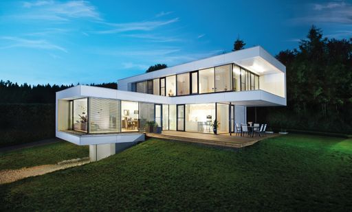 Dieses GRIFFNER Haus in Kärnten wurde zu einem der
schönsten Fertighäuser Europas gekürt.