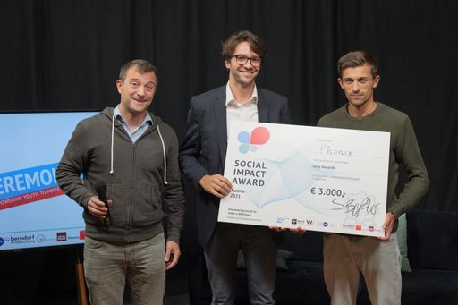  Jury-Preis Übergabe im Vienna Impact Hub