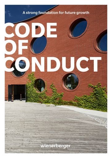  Wienerberger Code of Conduct Cover