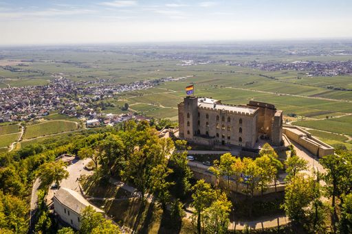 Luftaufnahme Hambacher Schloss