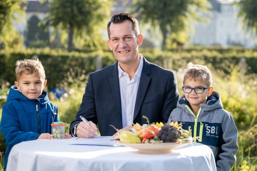 Gesundheitsminister Mückstein unterzeichnet FGÖ
Charta „Kinder essen gesund“