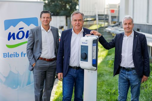  E-Ladeinfrastruktur am NÖM Standort in Baden