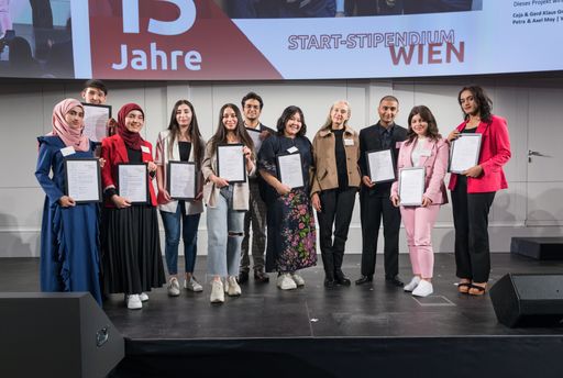 Vorschau Bild von Begrüßung von START-Wien-Stipendiat:innen 2021/2022
mit Christiane Riedel, Vorstand der Crespo Foundation