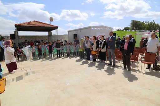  Schuleröffnung Flüchtlingslager - Libanon
