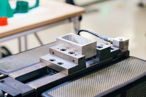 Vorschau Bild von Smarte Spannpalette: das fertige Werkstück.