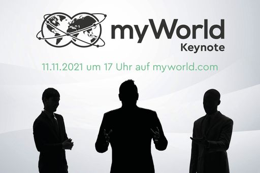 myWorld International kündigt weltweites
Keynote-Event an.