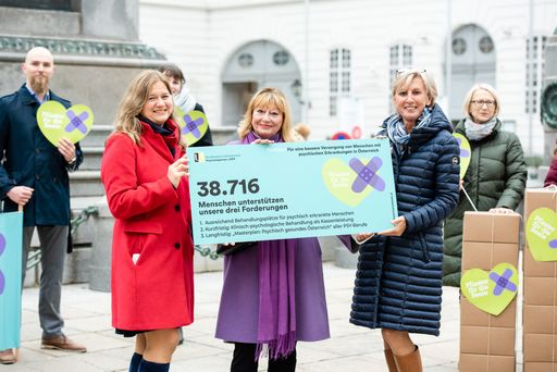 Übergabe am Wiener Josefsplatz