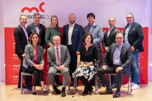 Der neue Vorstand des Marketing Club Österreich