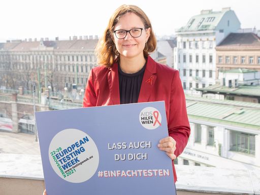 Vorschau Bild von Von 22.11.-29.11 2021 bietet die Aids Hilfe Wien
ein erweitertes Testangebot an - sie kämpft für die Normalisierung
des HIV-Tests.