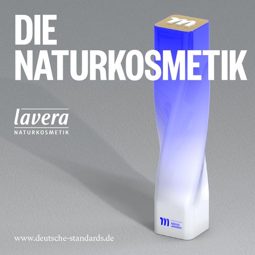lavera ist die Marke in der Produktgattung "DIE NATURKOSMETIK" /
www.deutsche-standards.de / Weiterer Text über ots und
www.presseportal.de/nr/64783 / Die Verwendung dieses Bildes ist für
redaktionelle Zwecke unter Beachtung ggf. genannter
Nutzungsbedingungen honorarfrei. Veröffentlichung bitte mit
Bildrechte-Hinweis.