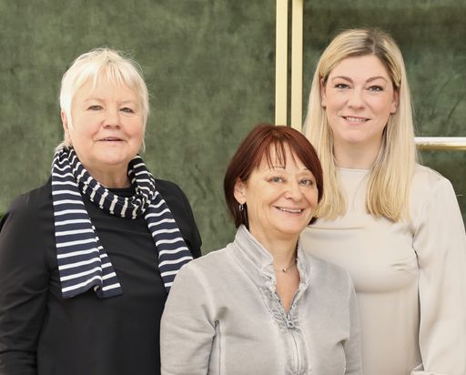  Bild zur OTS (v.l.n.r.): Dr.in Brigitte Birnbaum, Mag.a Dagmar
Bojdunyk-Rack, Mag.a Valentina Philadelphy-Steiner