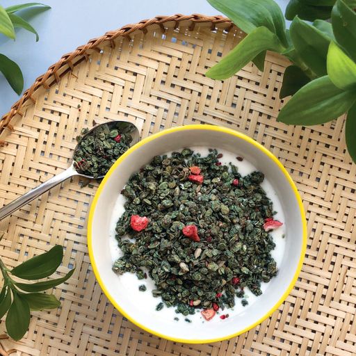 Vorschau Bild von Spirulix Knuspermüsli angerichtet - voller Eisen,
Magnesium & Co.