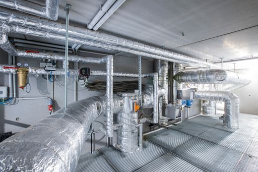  In Rif bei Hallein läuft bereits ein
Referenzprojekt für klimaneutrale Fernwärme. Copyright:
ENGIE/Leo_Neumayr