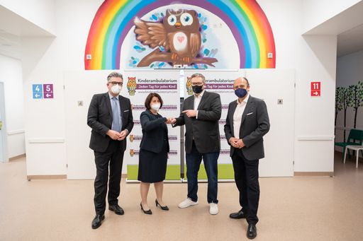 Eröffnung des neues Kassen-Kinderambulatoriums in Wien