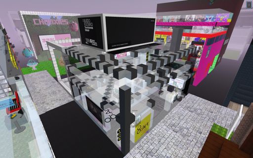 Außenansicht DFC – Digital Francisco Carolinum,
Cryptovoxels