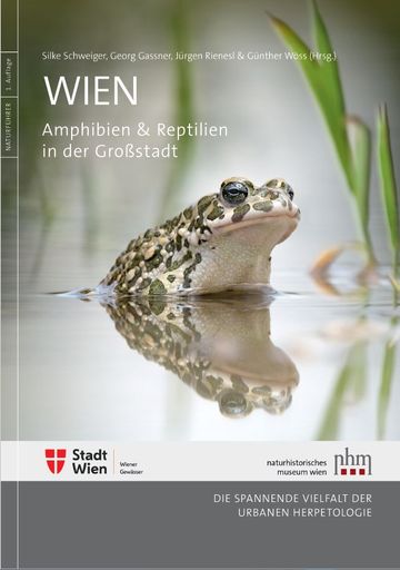  Buchcover "Wien: Amphibien & Reptilien in der
Großstadt"