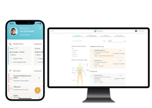 Vorschau Bild von Die Ärztelösung Vivellio WebApp