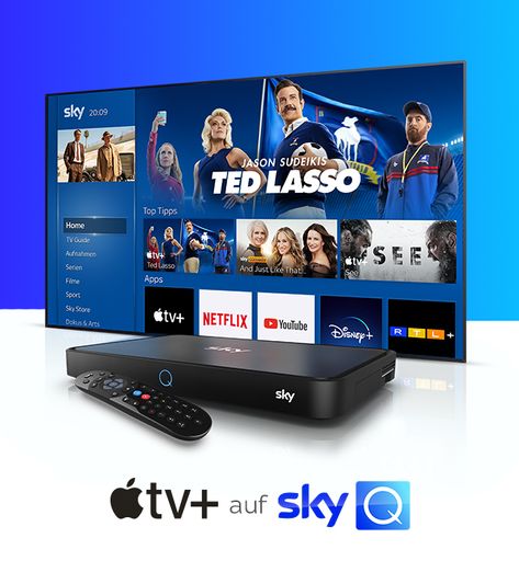 Sky bringt Apple TV+ pünktlich zu Weihnachten zu
Sky Q Kunden