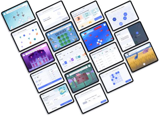 Vorschau Bild von Übersicht einzelner Übungen der Reha-App