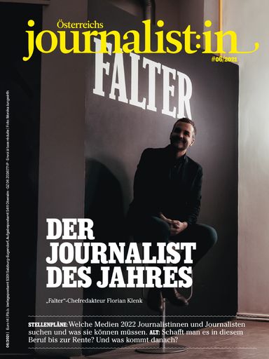 "Falter"-Chefredakteur Florian Klenk ist "Journalist des Jahres"
in Österreich / Weiterer Text über ots und
www.presseportal.de/nr/66148 / Die Verwendung dieses Bildes ist für
redaktionelle Zwecke unter Beachtung ggf. genannter
Nutzungsbedingungen honorarfrei. Veröffentlichung bitte mit
Bildrechte-Hinweis.