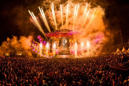  Hauptbühne des Electric Love Festival 2021.