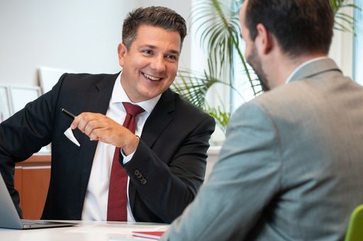 Der Geschäftsführer des ANKÖ, Emir Prcic, MBA im
Gespräch
