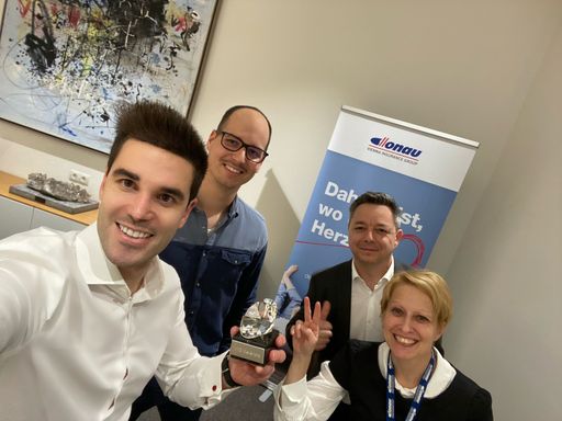 Auszeichnung für innovative Online-Versicherung -
DONAU gewinnt VIG Xelerate-Wettbewerb