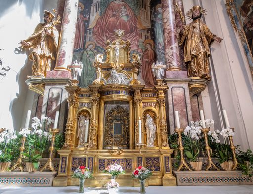  Marienbildnis im Seitenaltar der Absamer
Marienbasilika