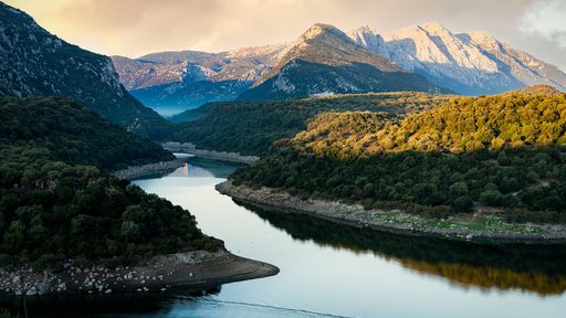 Auf der Mittelmeerinsel Sardinien herrschen im
Winter besonders stimmungsvolle Bedingungen.