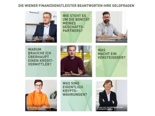 Vorschau Bild von Screenshot der Webseite
www.ihrefinanzdienstleister.wien