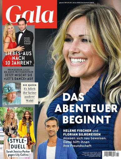 Cover GALA 4/2022 (EVT: 20. Januar 2022) / Weiterer Text über ots
und www.presseportal.de/nr/6106 / Die Verwendung dieses Bildes ist
für redaktionelle Zwecke unter Beachtung ggf. genannter
Nutzungsbedingungen honorarfrei. Veröffentlichung bitte mit
Bildrechte-Hinweis.