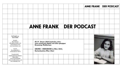 Vorschau Bild von ANNE FRANK - DER PODCAST Pressemappe