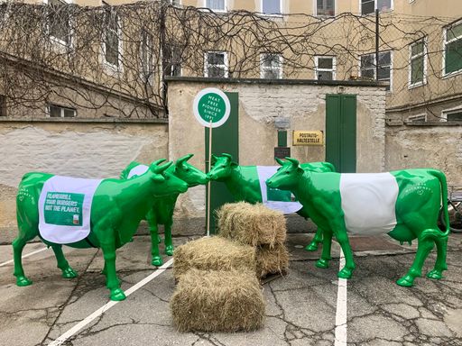  Meat Free Farm: 28.1 Kühe im Wiener Museumsquartier