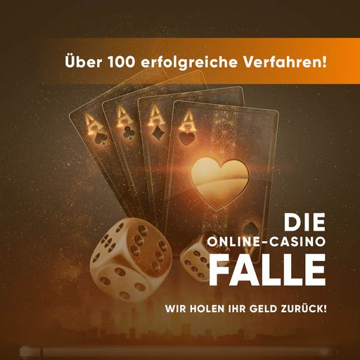 Von Prozessfinanzierer EAS - Erste Allgemeine
Schadenshilfe beauftragte Anwälte gehen wieder gegen illegale
Online-Casinos vor-
