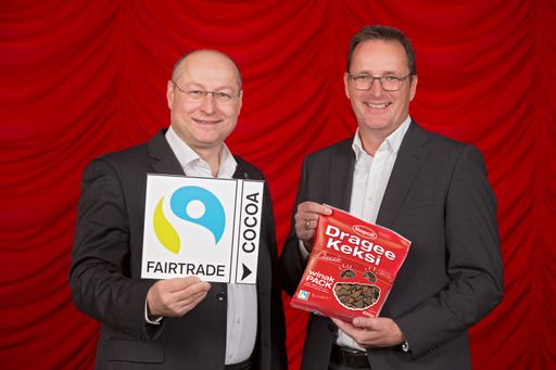 Vorschau Bild von links: Hartwig Kirner, Geschäftsführer FAIRTRADE
Österreich, rechts: Andreas Kutil, CEO Manner