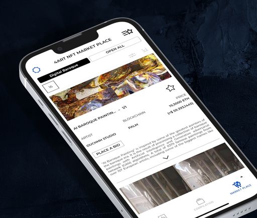 4ART NFT+ Market place https://4artmarketplace.com / Weiterer
Text über ots und www.presseportal.ch/de/nr/100077031 / Die
Verwendung dieses Bildes ist für redaktionelle Zwecke honorarfrei.
Veröffentlichung bitte unter Quellenangabe: "obs/4ARTechnologies"