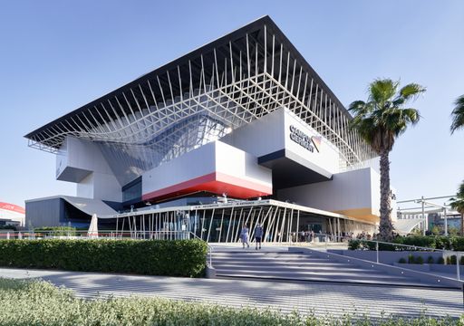 Der Deutsche Pavillon auf der Expo 2020 Dubai steht im
Themenbereich der Nachhaltigkeit. / Weiterer Text über ots und
www.presseportal.de/nr/43223 / Die Verwendung dieses Bildes ist für
redaktionelle Zwecke unter Beachtung ggf. genannter
Nutzungsbedingungen honorarfrei. Veröffentlichung bitte mit
Bildrechte-Hinweis.