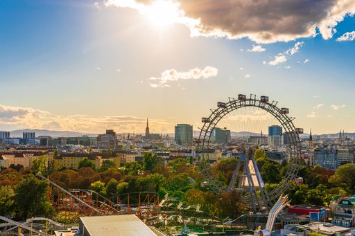 Beispielbild Skyline Stadt Wien
