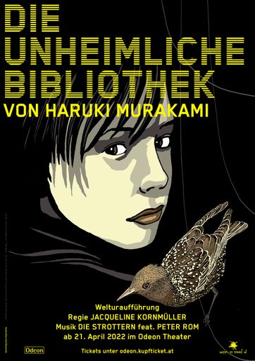 Vorschau Bild von Plakat DIE UNHEIMLICHE BIBLIOTHEK von Haruki
Murakami