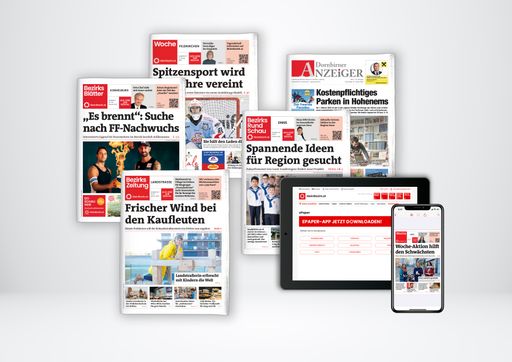 Die regionalen Wochenzeitungen der RegionalMedien
Austria.