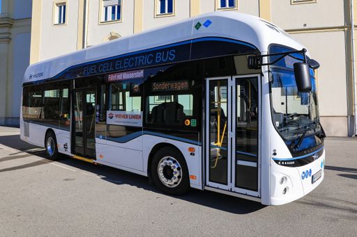 Vorschau Bild von Der Hyundai ELEC CITY Fuel Cell Stadtbus der Wiener
Linien