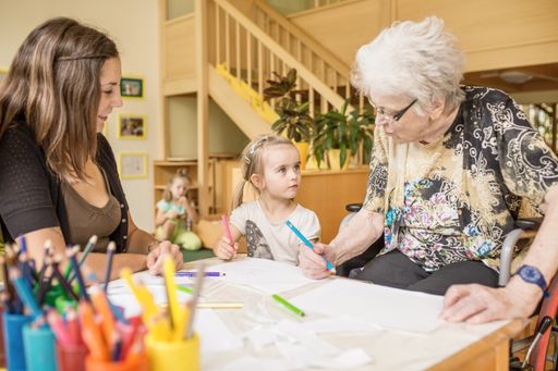 Kinderbetreuung auch zu Ferienzeiten an mehreren
Standorten der Haus der Barmherzigkeit-Gruppe.