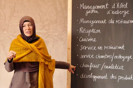 Vorschau Bild von Die gebürtige Deutsche Itto Stefanie Tapal-Mouzoun
leitet das Vorzeige-Projekt in Marokko