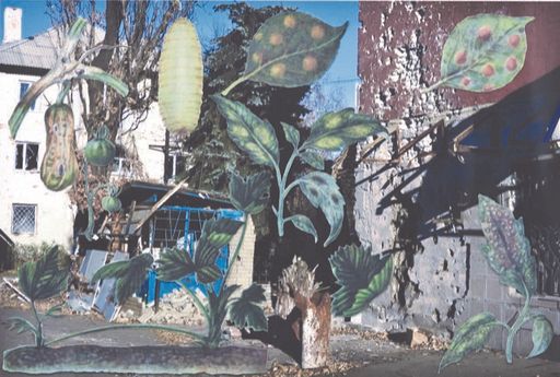 Vorschau Bild von Nikita Kadan Protection of Plants 2014 paper, collage