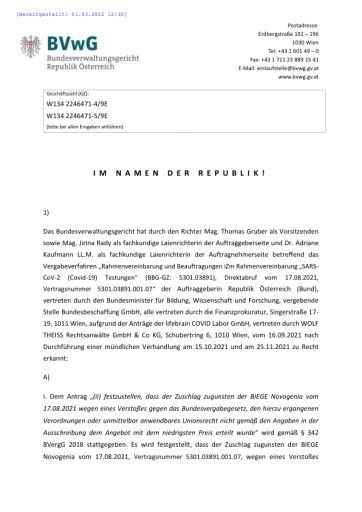 Urteil des Bundesverwaltungsgerichts