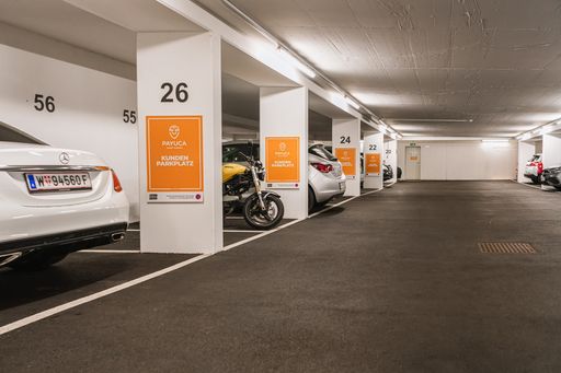 Vorschau Bild von PAYUCA_Innenansicht Garage - über 70 Standorte in
Wien.