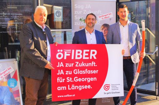 Glasfaserausbau für St. Georgen am Längsee fixiert!